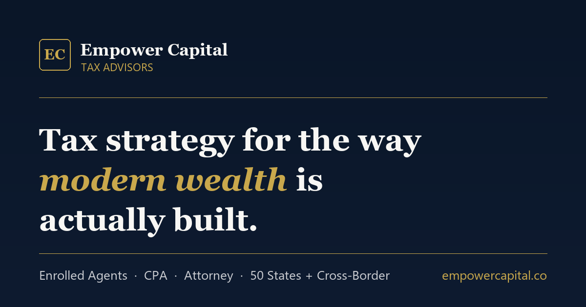 The 2026 Crypto Tax Guide for U.S. Investors | Empower Capital
